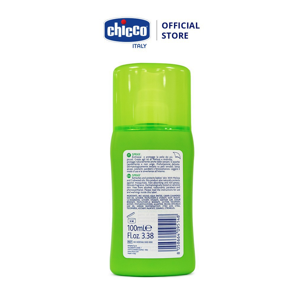 Xịt đa năng xua muỗi Chicco 100ml