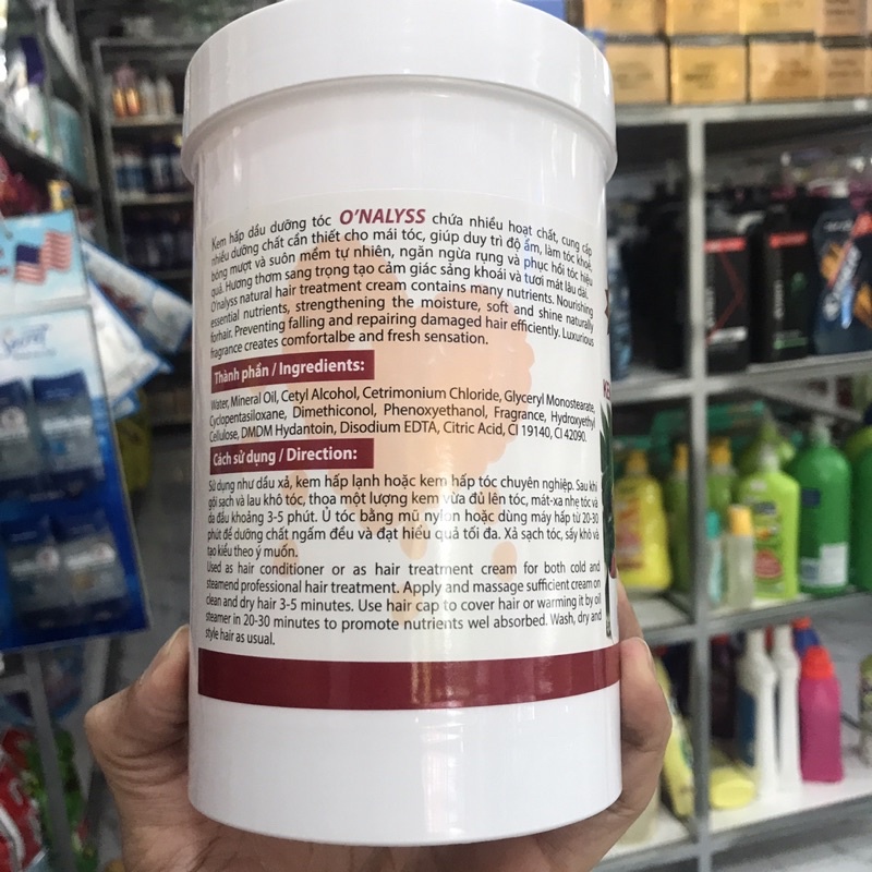Kem hấp dầu O’nalyss hoa Hồng 950g