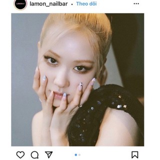 NAILBOX của ROSE - BLACKPINK cực cute