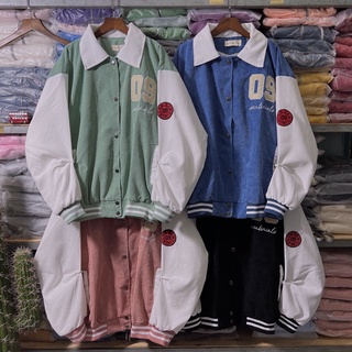 Áo Khoác Nam Nữ Kaki 2 Lớp UNISEX Bomber Jackets Nam Nữ Form Rộng Chất Siêu Đẹp Thêu SGATION - AK1012
