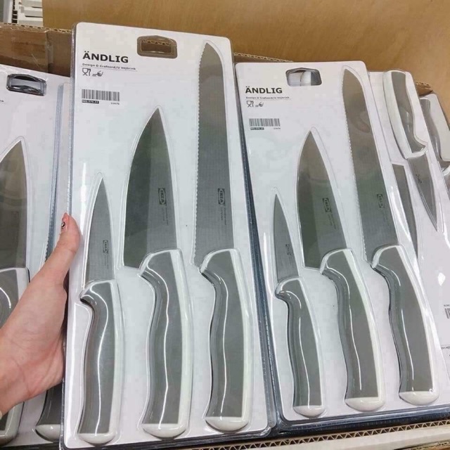 Bộ 3 chiếc dao gọt vỏ Ikea