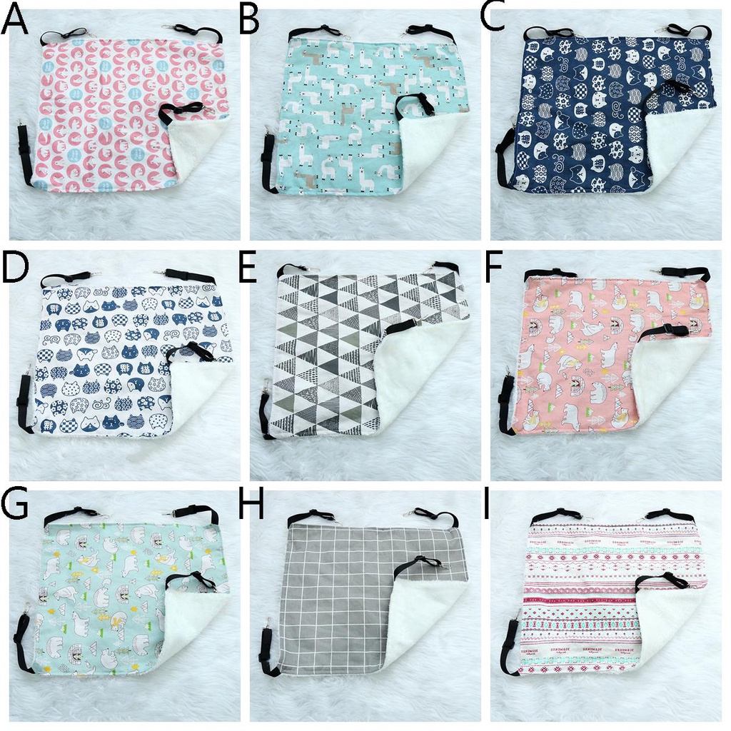 Võng Treo Mềm Mại Thoáng Khí Có Thể Gấp Gọn Cho Thú Cưng Thỏ AUGUSTINA