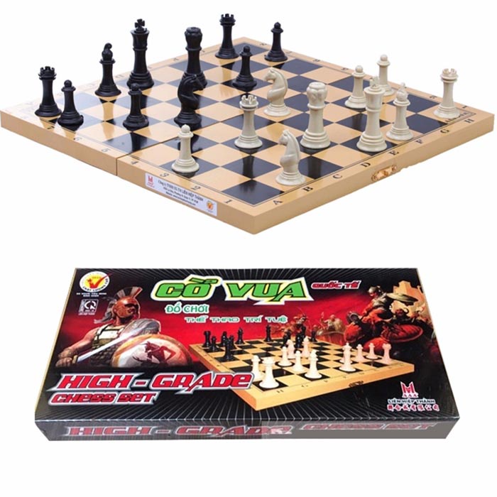 Bàn cờ vua size lớn 36cm liên hiệp thành,trò chơi trí tuệ cho mọi lứa tuổi