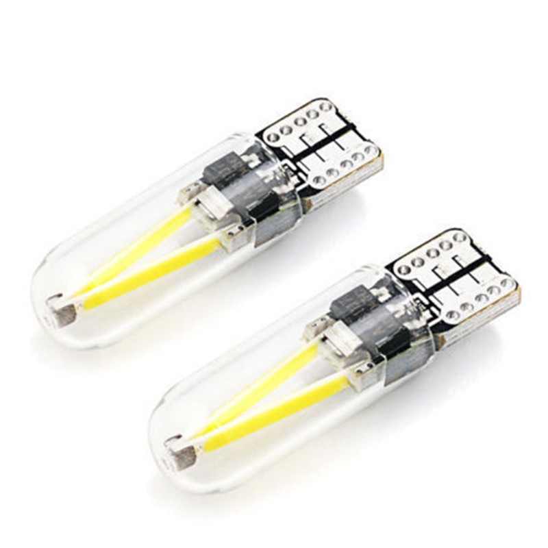 1 đèn LED T10 194 168 W5W COB cao cấp cho xe hơi