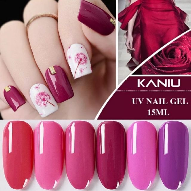 [ SALE ] Sơn gel kaniu ( sét Hoa Hồng hẹn ước)
