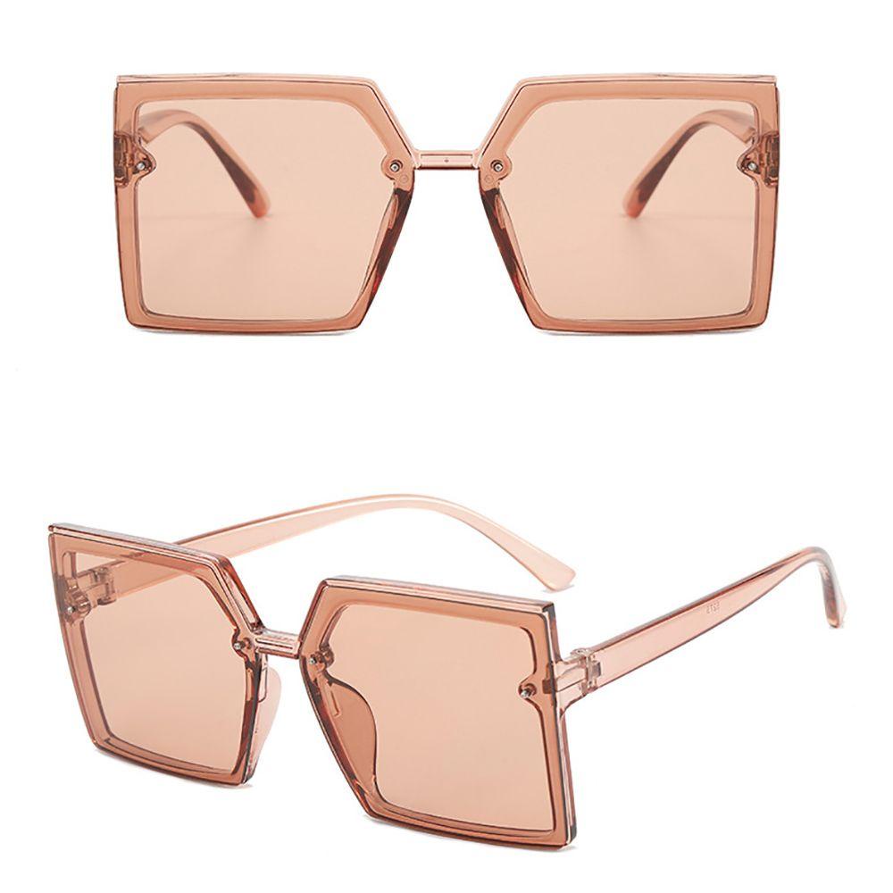 Kính Mát Tròng Đa Giác Chống Bức Xạ Chống Bức Xạ Phong Cách Hàn Quốc Cho Nam Và Nữ