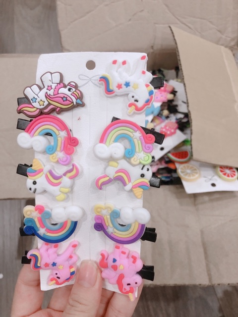 Kẹp tóc hoạt hình ngộ nghĩnh