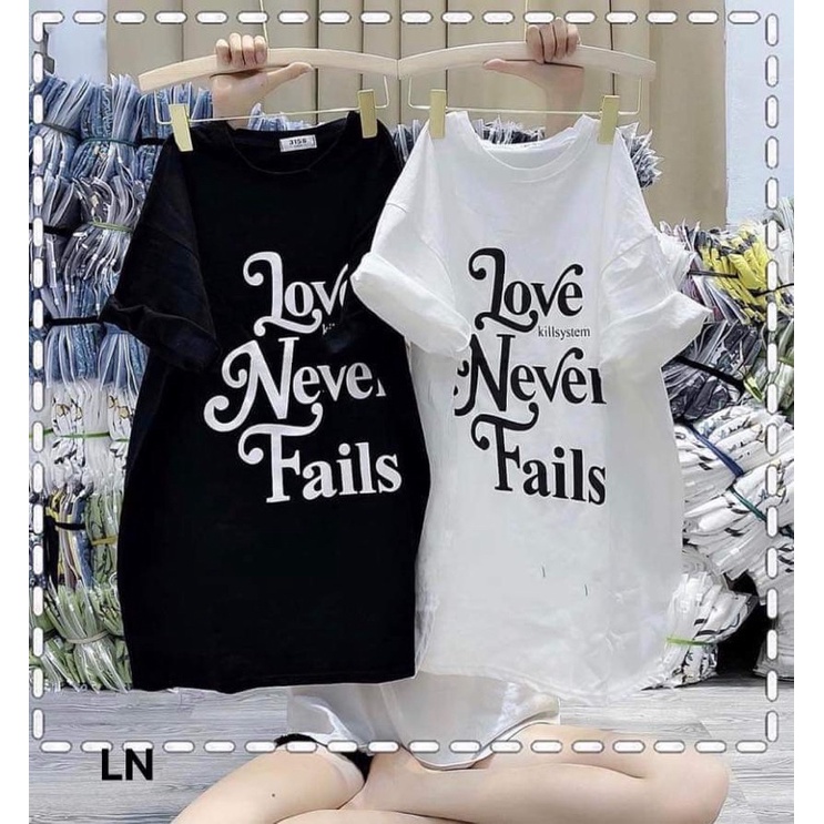 Áo phông LOVE NEVER DA6