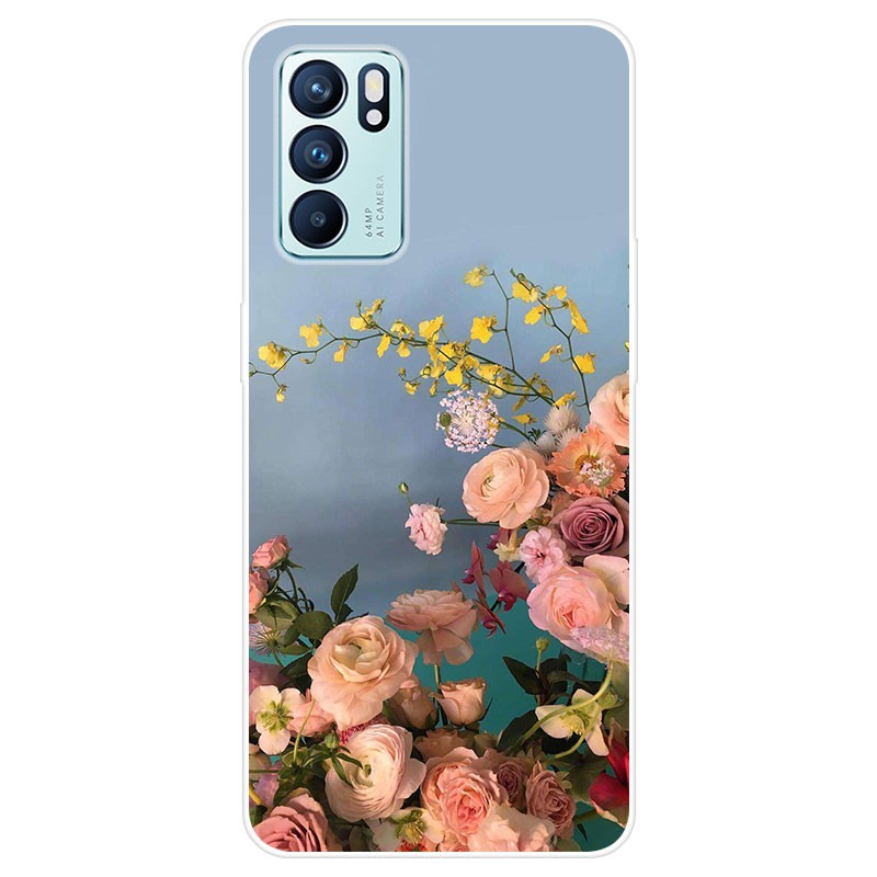 Ốp điện thoại Silicone Tpu Sang Trọng Cho OPPO Reno6 Z Reno 6Z Reno6Z 5G