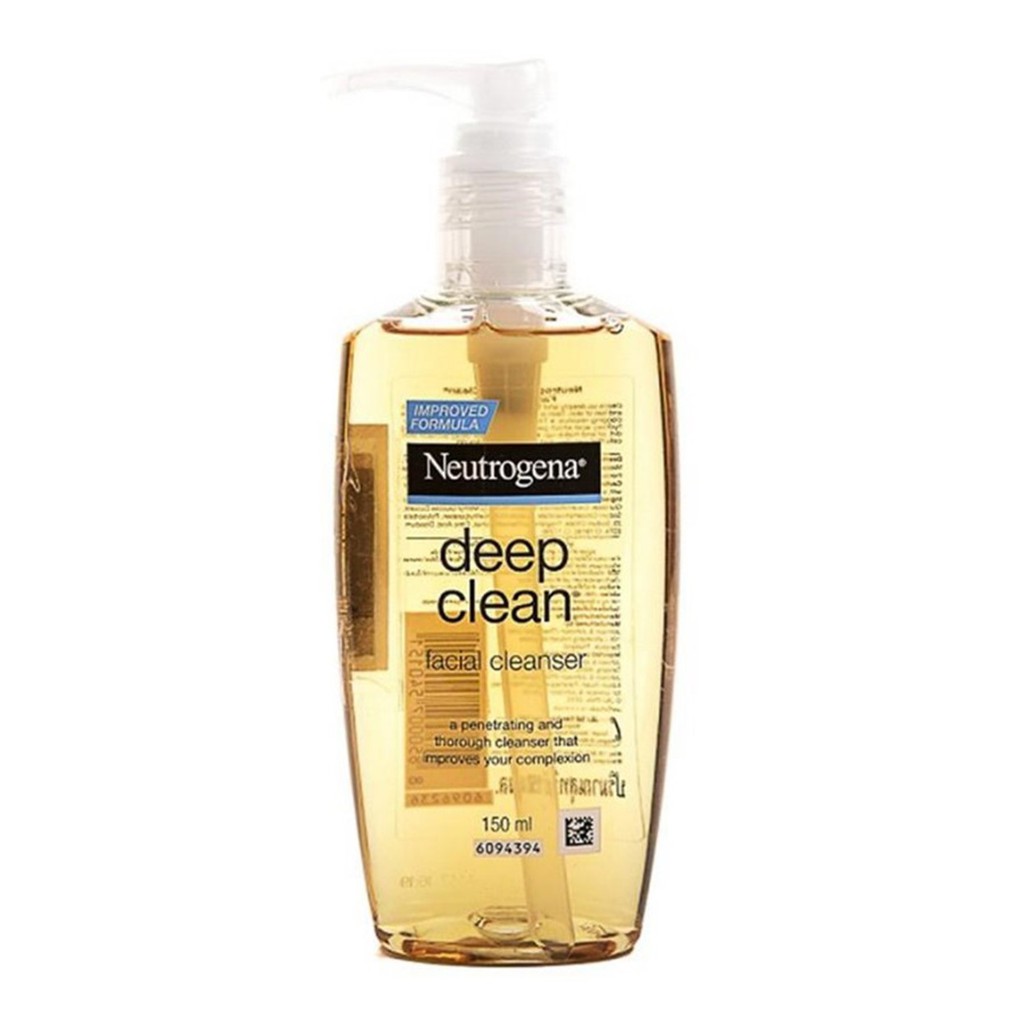 Sữa Rửa Mặt Neutrogena Làm Sạch Sâu Neutrogena Deep Clean Facial Cleanser 150ml