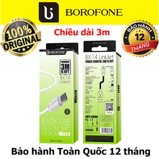 CÁP SẠC TYPE-C BOROFONE BX14