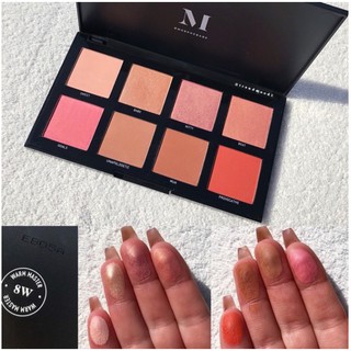 Bảng Phấn má và highlighter Morphe 8W