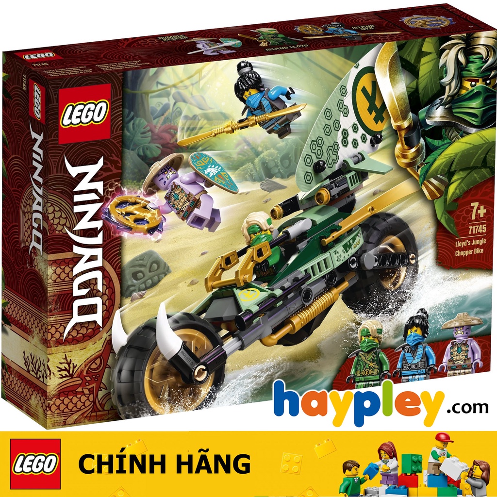 LEGO NINJAGO 71745 Xe địa hình Rừng xanh của Lloyd 2-trong-1