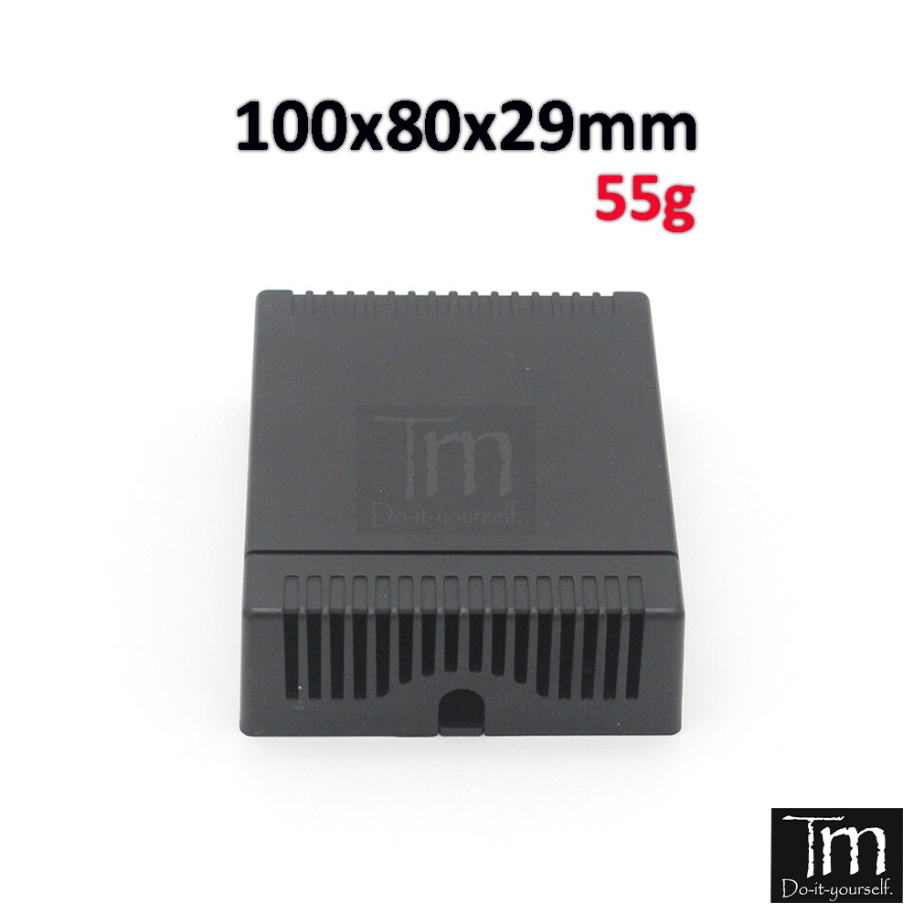 Hộp Nhựa Kỹ Thuật 100*80*29mm Đen
