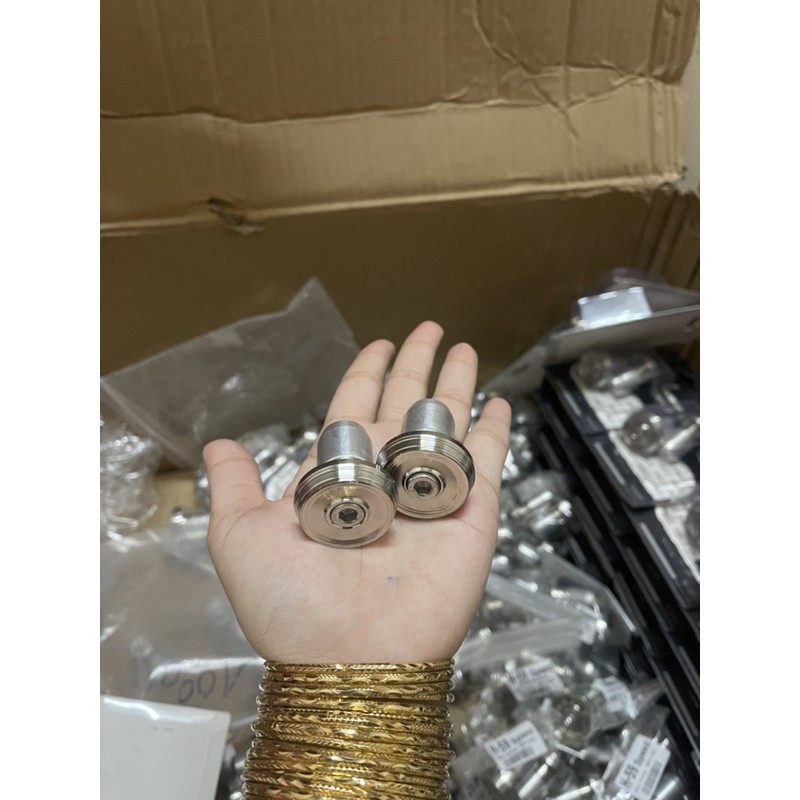 Gù Inox CNC tròn mặt láng