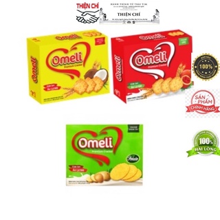 Bánh cracker OMELI 288G 9gói đủ vị