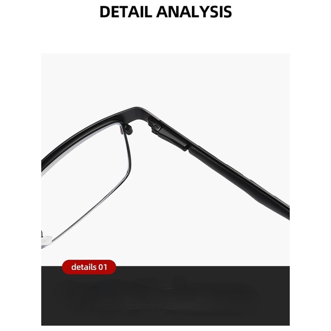 【+100°~+400°Kính Đọc Sách Chống Ánh Sáng Xanh Thoải Mái Chống Mệt Mỏi Cho Nam Và Nữ