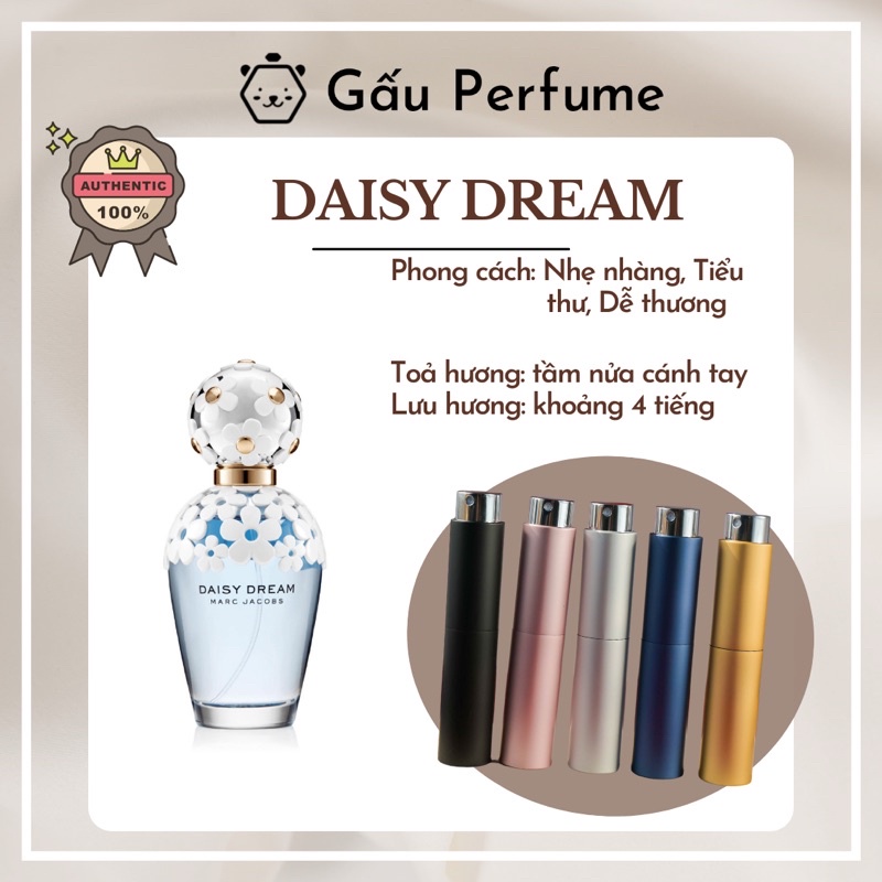 Mẫu thử nước hoa chính hãng Daisy Dream 10ML