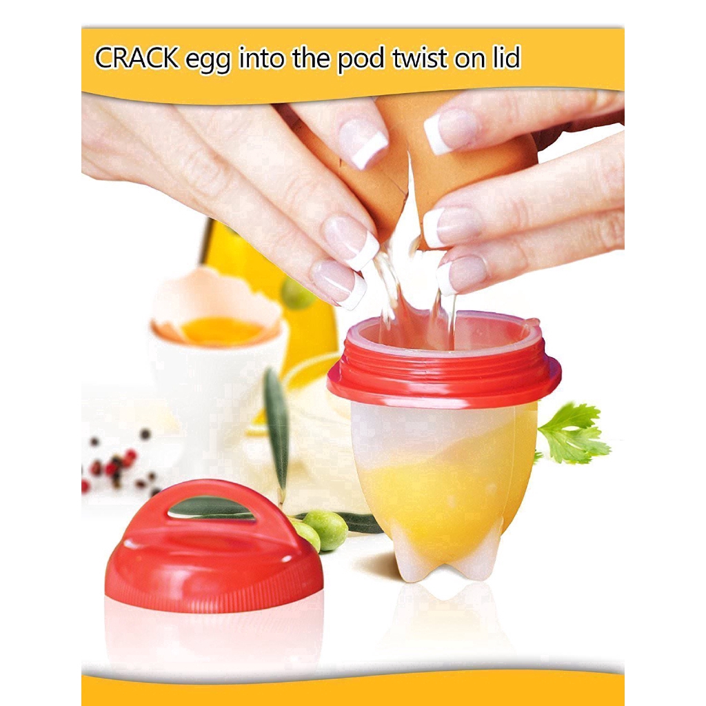 1 Khuôn Silicon Hấp Trứng Chống Dính