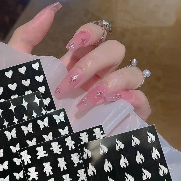 Miếng dán móng tay 3D nail sticker - Ann933233