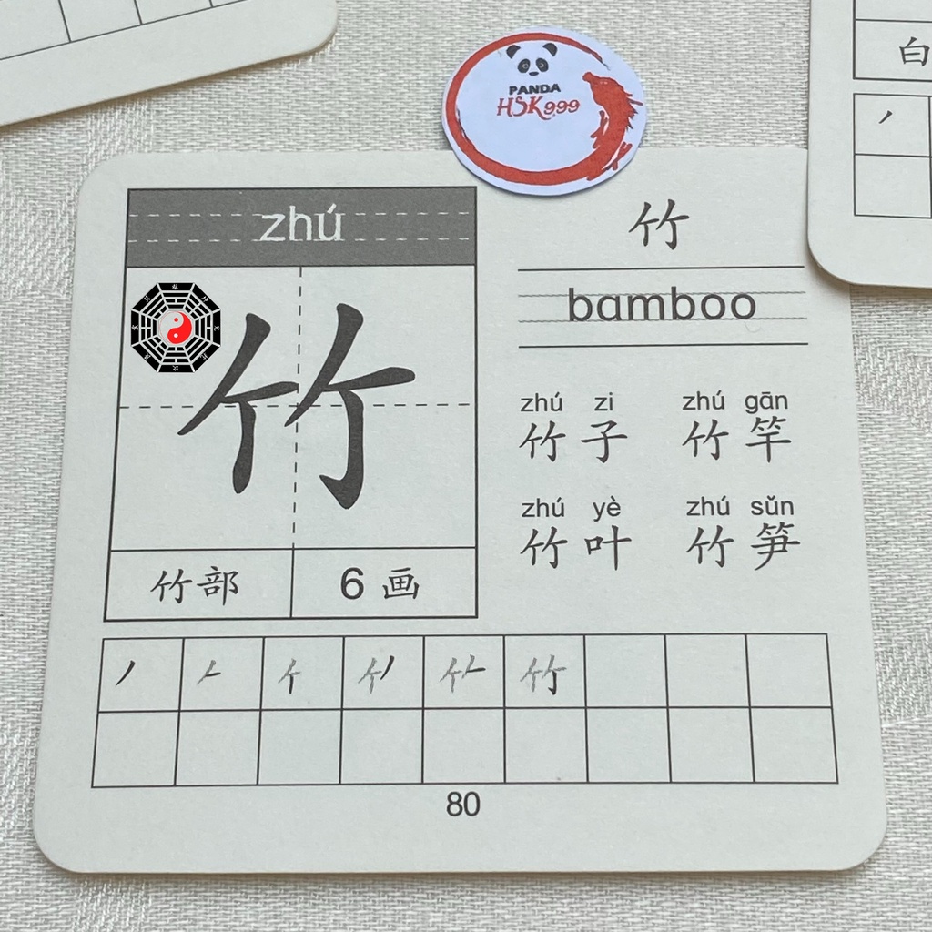 Flashcard Bộ Thẻ Học Tiếng Trung-Anh Kết Hợp Hiệu Quả