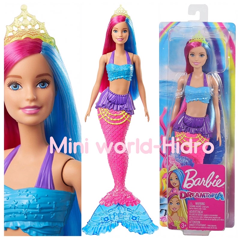 Búp bê nàng tiên cá Barbie chính hãng. Hàng có sẵn