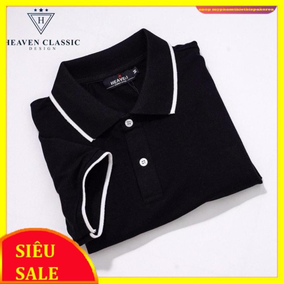 ÁO Phông Cổ Bẻ l Áo Phông Nam Nữ Chất Liệu Co Giãn Thấm Hút Mồ Hôi Chất Đẹp/Áo polo | BigBuy360 - bigbuy360.vn