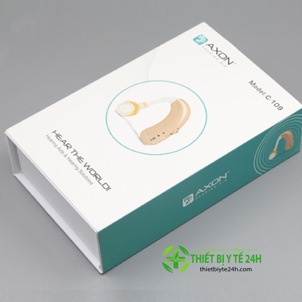 Máy Trợ Thính, Tai Nghe Trợ Thính Không Dây Cho Người Già Axon C109 Chính Hãng