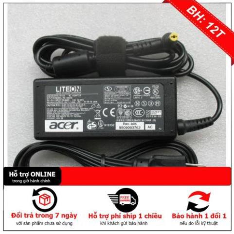 Sạc Laptop Acer 19V - 3.42A Chân Thường (5.5x1.7mm) ZIN