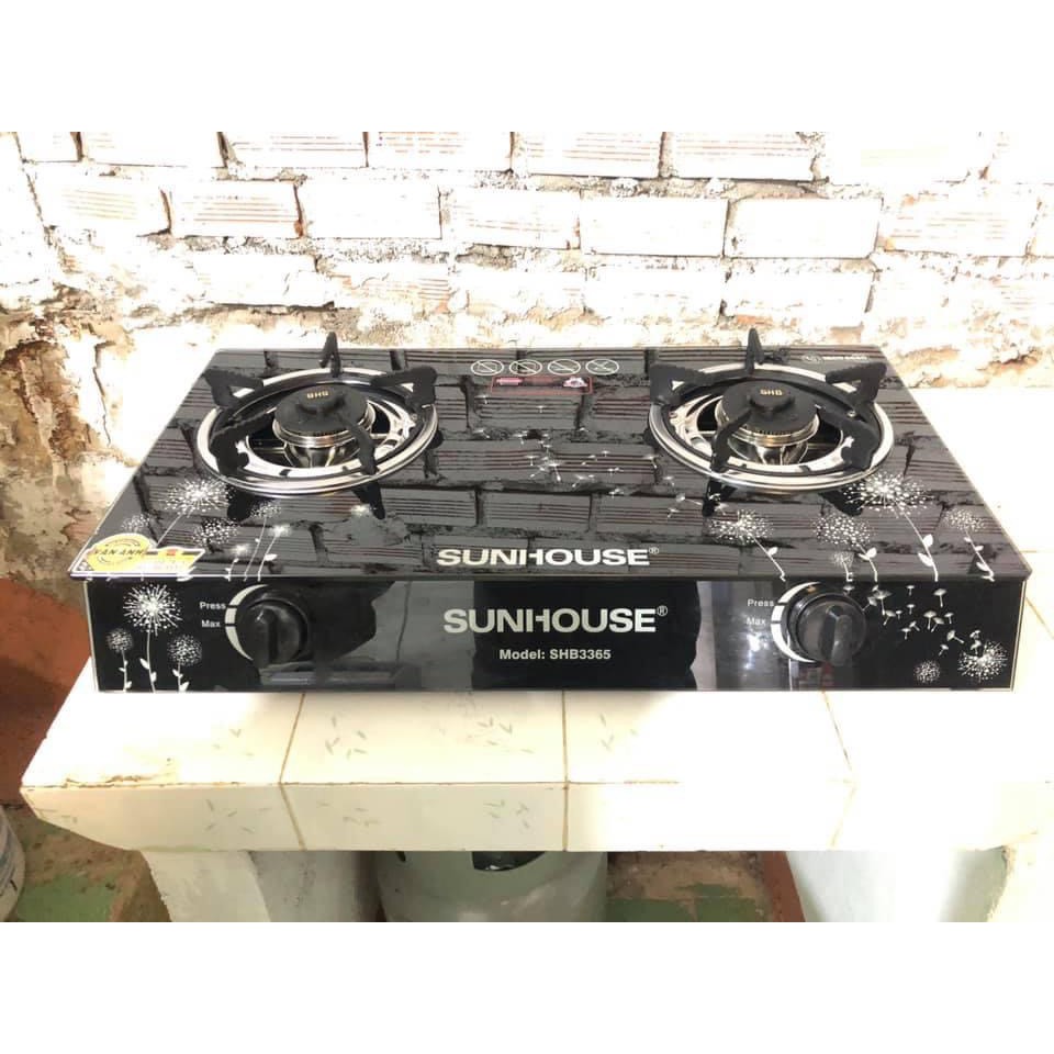 Bếp gas Sunhouse SHB3365 Mới 100% + Tặng dây gas, tiết kiệm gas- Bảo Hành 12 tháng
