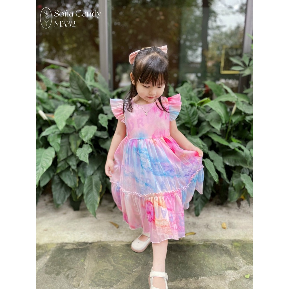 Đầm bé gái thương hiệu Sofia Candy cho bé từ 1 đến 10 tuổi