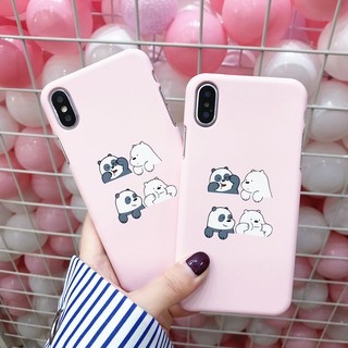 Ốp lưng gấu đen và trắng