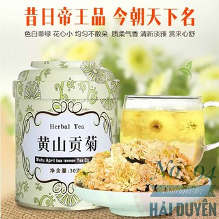 Trà hoa cúc tiến vua Hoàng Sơn hsd 2020 hàng nội địa Trung