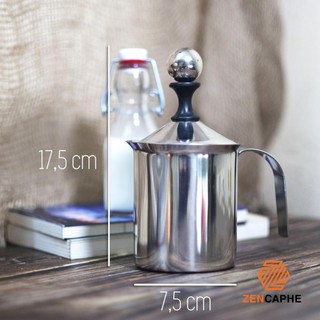 Ca đánh sữa lạnh 2 lớp 400ml và 800ml