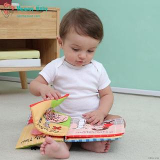Sách vải 3D nhiều màu sắc cho bé