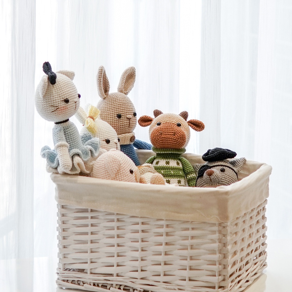 Hướng Dẫn Móc Len Thú Bông Cozy Amigurumi