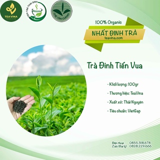 [KHUYẾN MÃI] [Túi trà] Teavina - Tinh hoa trà Việt - Nhất Đinh Trà - Trà Đinh Tiến Vua 100gr