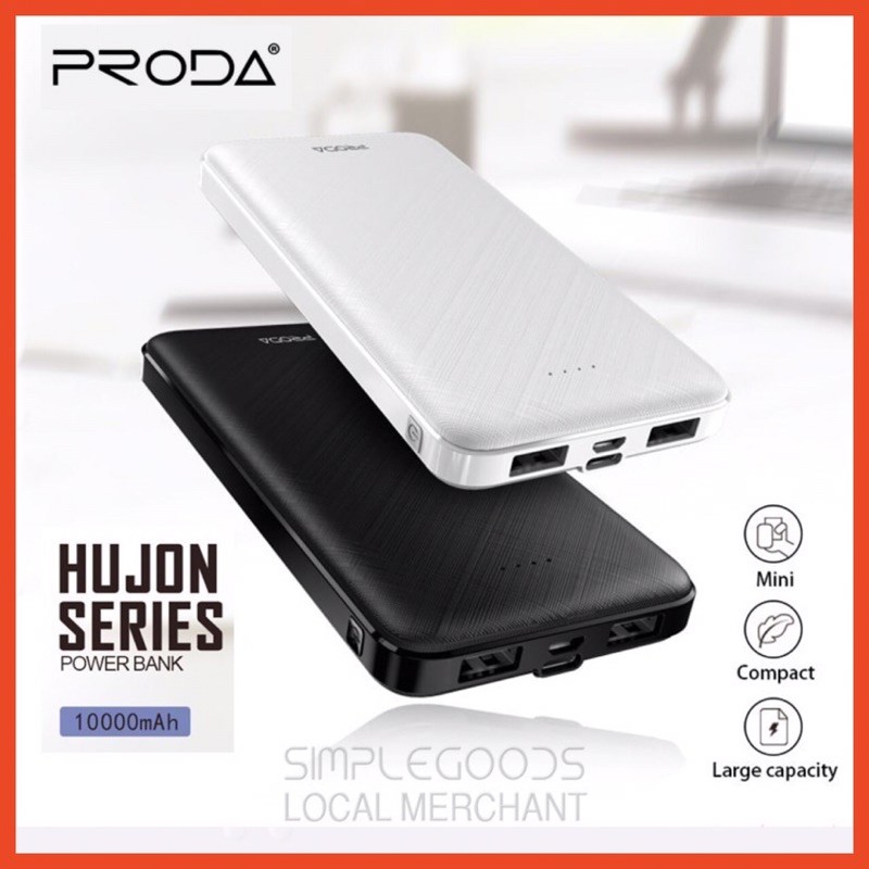 Pin Sạc Dự Phòng Proda P39 10.000mAh chính hãng