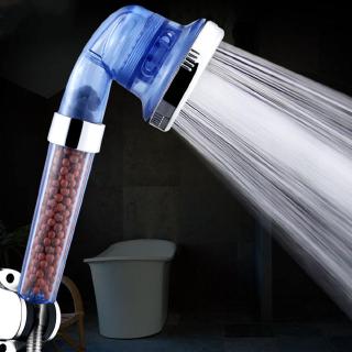 3 Modes Shower Head High Pressure Water Saving Filtered Ionic SPA Shower