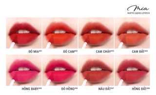 [Mua 1 Nhận 2]Son Mia Lipstick Chính Hãng