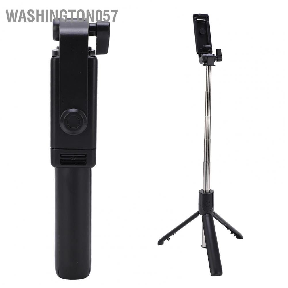 Gậy selfie 5 phần xoay 360 độ với giá đỡ 3 chân điều khiển từ xa không dây bluetooth