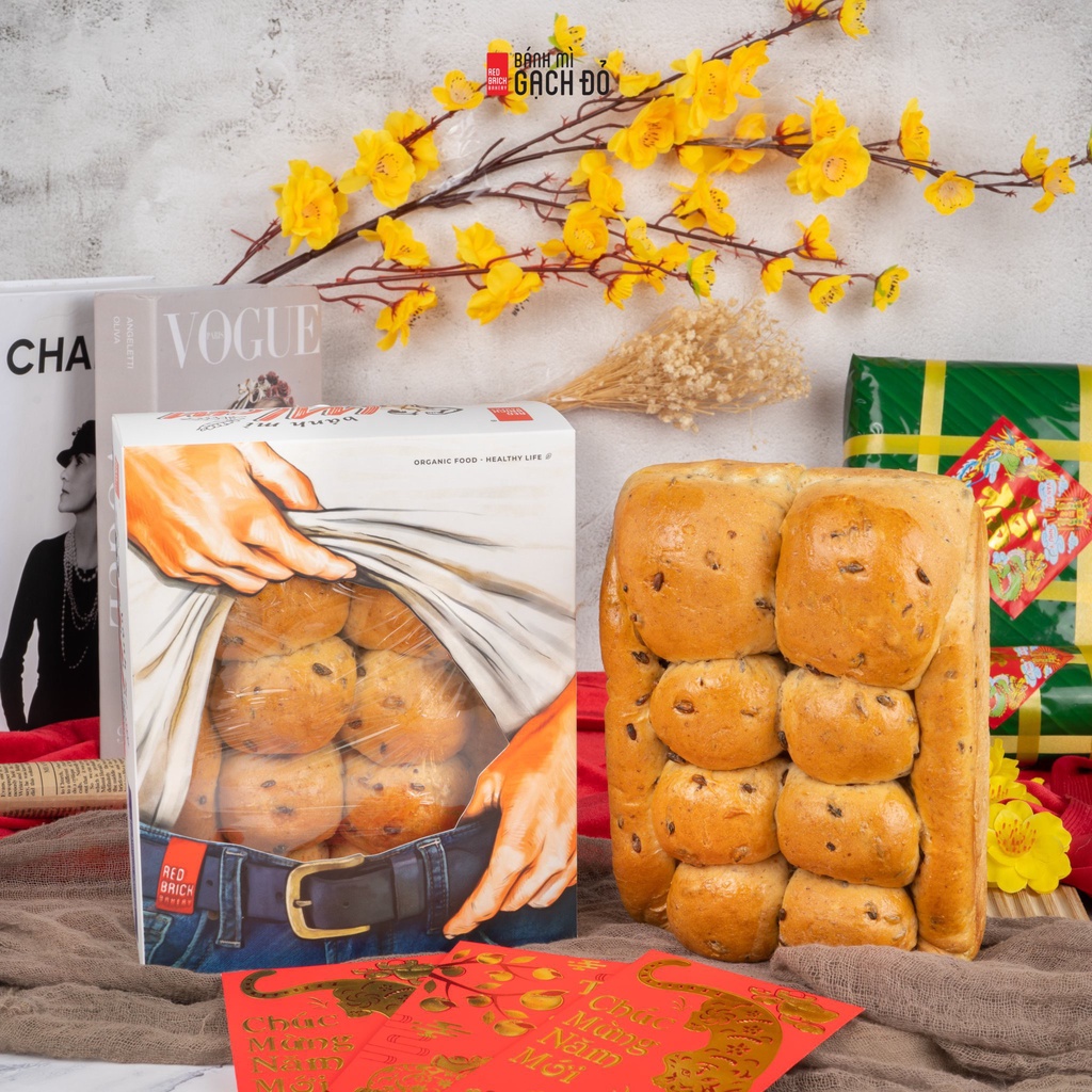Bánh Mì Hạt Lúa Mạch Nảy Mầm Mlem của Gạch Đỏ 450g bất bại về khả năng kiểm soát cơn thèm dành cho lối sống hiện đại