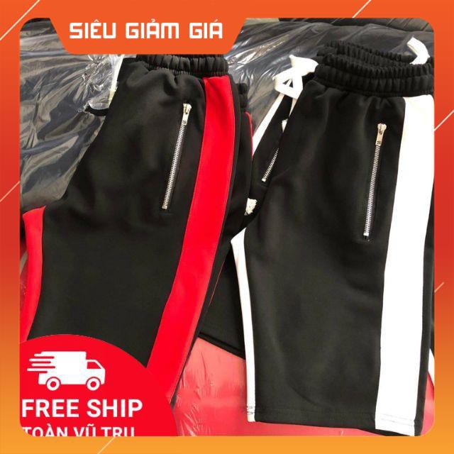 [Hình thật] Quần Short track pant Unisex