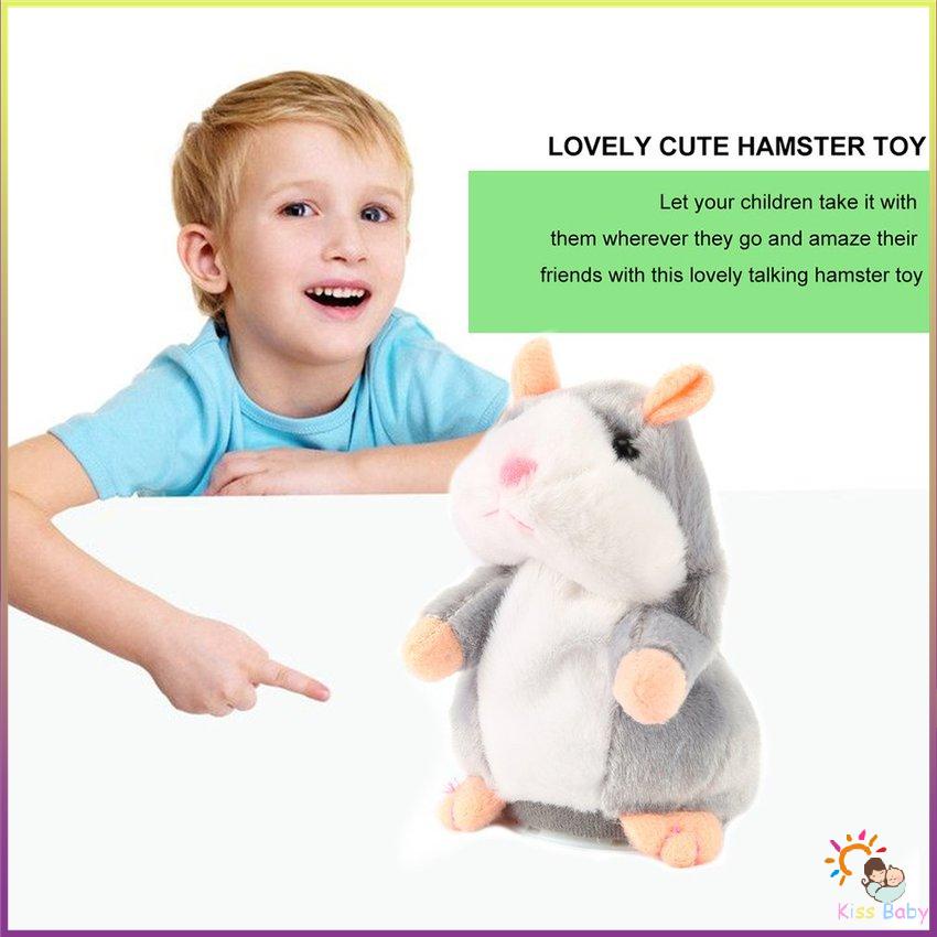Đi bộ vui nhộn Nói chuyện Gật đầu Hamster Đồ chơi sang trọng Động vật Đồ chơi trẻ em [9/17]