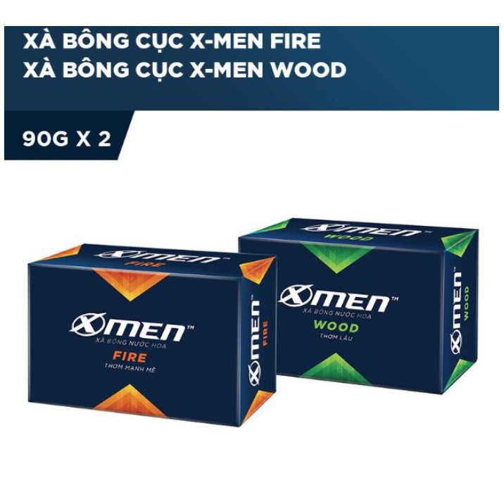 Bánh Xà Bông XMen Mạnh Mẽ 90gr