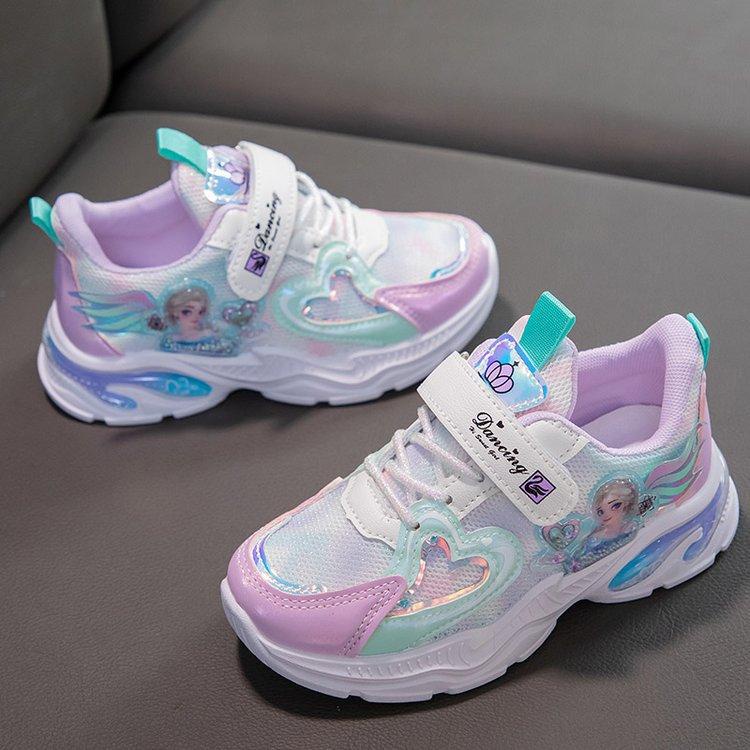 Giày Thể Thao Công Chúa Siêu Đẹp Mềm Êm Chân Cho Bé