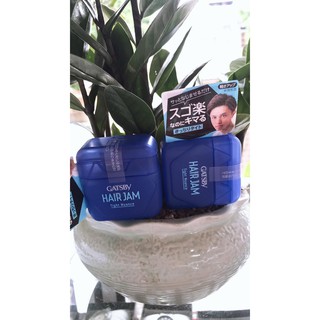 GEL VUỐT TÓC CHO NAM  GATSBY HAIRJAM 30G VỎ MÀU XANH DƯƠNG (HÀNG NỘI ĐỊA NHẬT BẢN)