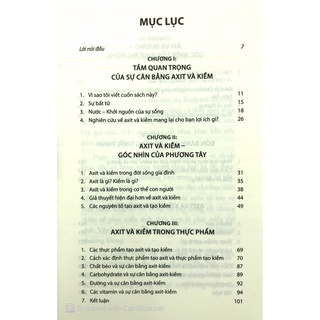 Sách Axit Và Kiềm Trong Thực Dưỡng