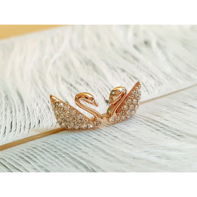 Set dây chuyền hoa tai thiên nga Swarovski  5144289, 5121597