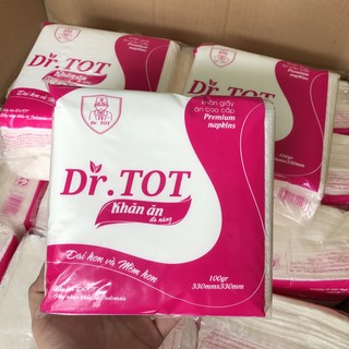 [ COMBO 4 BỊCH ] Khăn giấy ăn cao cấp Dr.TOT
